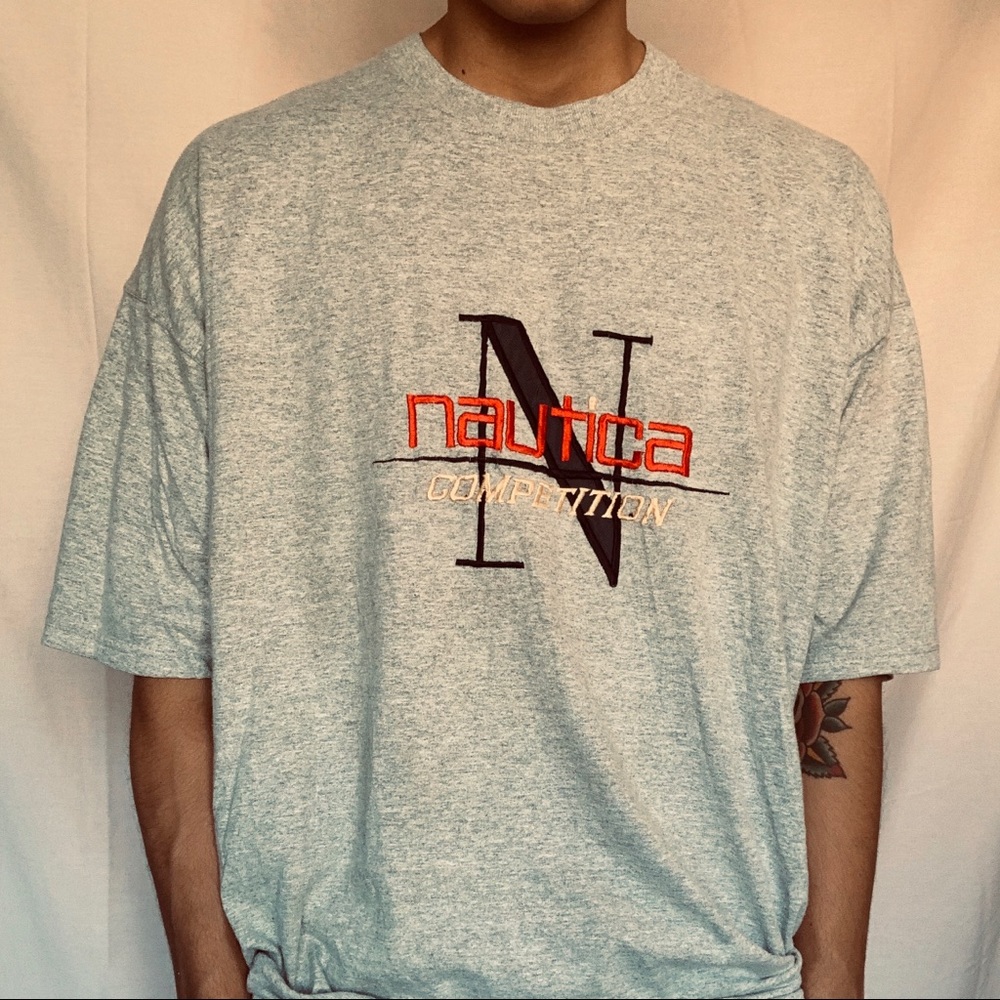 Vintage Single Stitch Nautica Competition Tee - Picture 1 of 7
